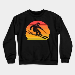 skiing gifts for ski lovers Crewneck Sweatshirt